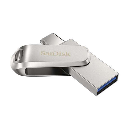 Sandisk Ultra Dual Drive Luxe Memoria USB-C y USB-A 32GB - Hasta 150MB/s de Lectura - Diseño Metalico (Pendrive) 1 pieza(s)