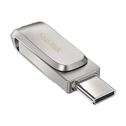 Sandisk Ultra Dual Drive Luxe Memoria USB-C y USB-A 32GB - Hasta 150MB/s de Lectura - Diseño Metalico (Pendrive) 1 pieza(s)