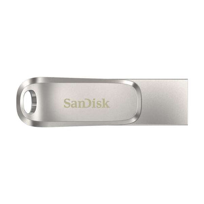 SanDisk - Ultra Dual Drive Luxe unidad flash USB 128 GB USB Type-A / USB Type-C 3.2 Gen 1 (3.1 Gen 1) Acero inoxidable