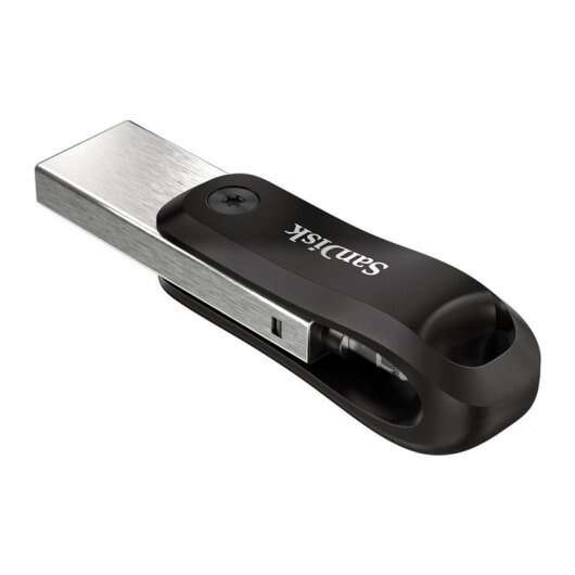 SanDisk - SDIX60N-128G-GN6NE unidad flash USB 128 GB 3.2 Gen 1 (3.1 Gen 1) Gris  Plata