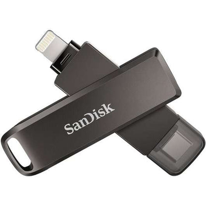 Sandisk IXpand Luxe Memoria USB-C y Lightning 64GB - Color Negro (Pendrive) 1 pieza(s)