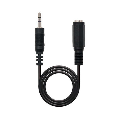 Nanocable - 10.24.0205 cable de audio 5 m 3 5mm Negro