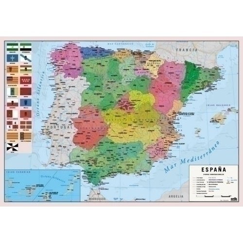 Grupo Erik - VADE SOBREMESA ERIK ESCOLAR MAPA ESPAÑA