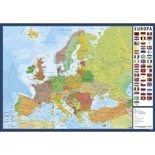 Grupo Erik - VADE SOBREMESA ERIK ESCOLAR MAPA EUROPA