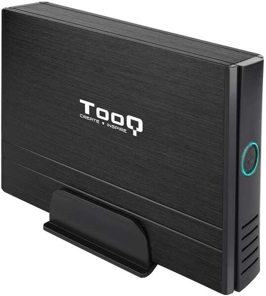 TooQ - CAJA HDD 3 5" IDE/SATA A USB 2.0 NEGRA