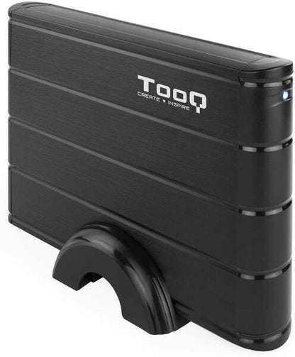 TooQ - CAJA HDD 3 5" SATA A USB 2.0/3.0 NEGRA