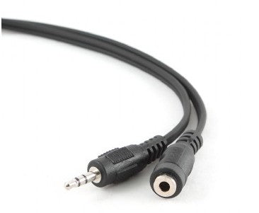 Gembird - 1.5 m  3.5mm/3.5mm  M/F cable de audio 1 5 m 3 5mm Negro