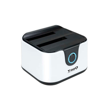 TooQ - DOCK STATION SATA 2.5/3.5 A USB 3.0 CLONE OTB NEGRO-BLANCO