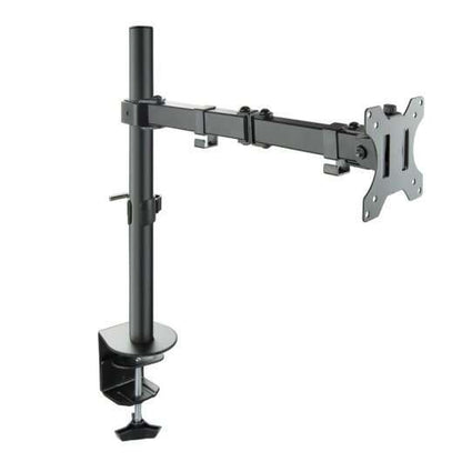 TooQ - Soporte de Mesa Giratorio e Inclinable para Pantalla (Monitor / TV Plasma / LCD / LED) 13"-32"  de Un Brazo  max 8 kg  Negro