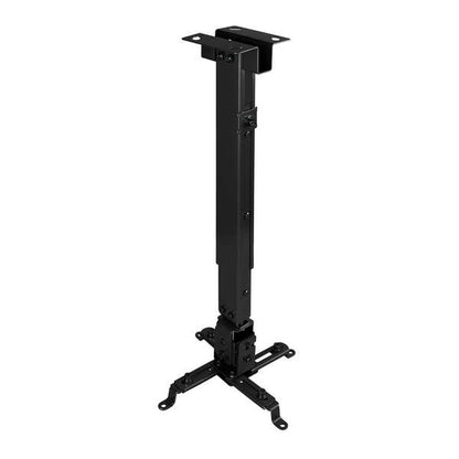 TooQ - SOPORTE UNIVERSAL INCLINABLE DE TECHO PARA PROYECTOR NEGRO