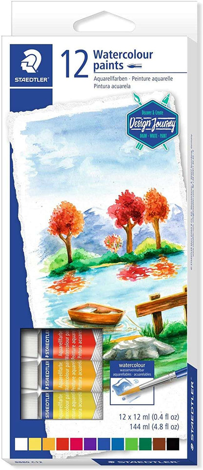 Staedtler - 8880 pintura a base de agua Multi 12 ml Tubo 12 pieza(s)