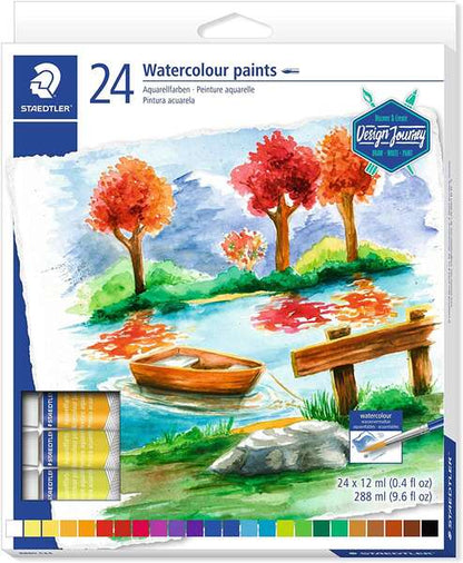 Staedtler - 8880 pintura a base de agua Multi 12 ml Tubo 24 pieza(s)