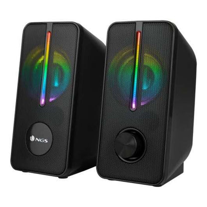 NGS Gaming GSX-150 Altavoces USB 2.0 12W - Iluminacion LED RGB - Conexion Jack 3.5mm - Controles en Altavoz 1 pieza(s)