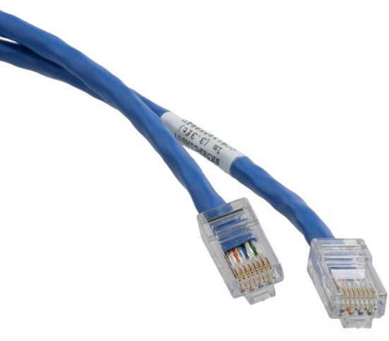 Panduit - NetKey  Cat6  1m cable de red Azul U/UTP (UTP)