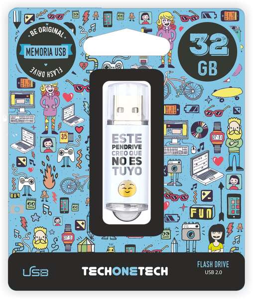 TechOneTech Memoria USB 2.0 32GB (Pendrive) 1 pieza(s)