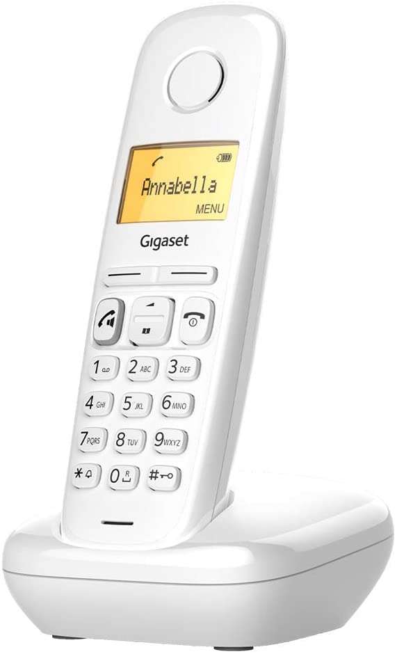 Gigaset - A270 Teléfono DECT Identificador de llamadas Blanco