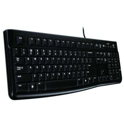 Logitech - K120 Corded Keyboard teclado USB QWERTY Español Negro