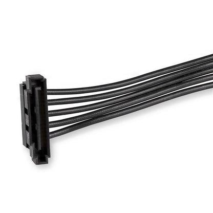 StarTech.com - Cable Adaptador Bifurcador Divisor Splitter de Alimentación SATA de 40cm - 4x Receptáculos Hembra SATA