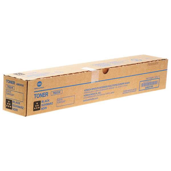 Konica Minolta TN221 Negro Cartucho de Toner Original - TN221K/A8K3150 Tintasmurcia.com