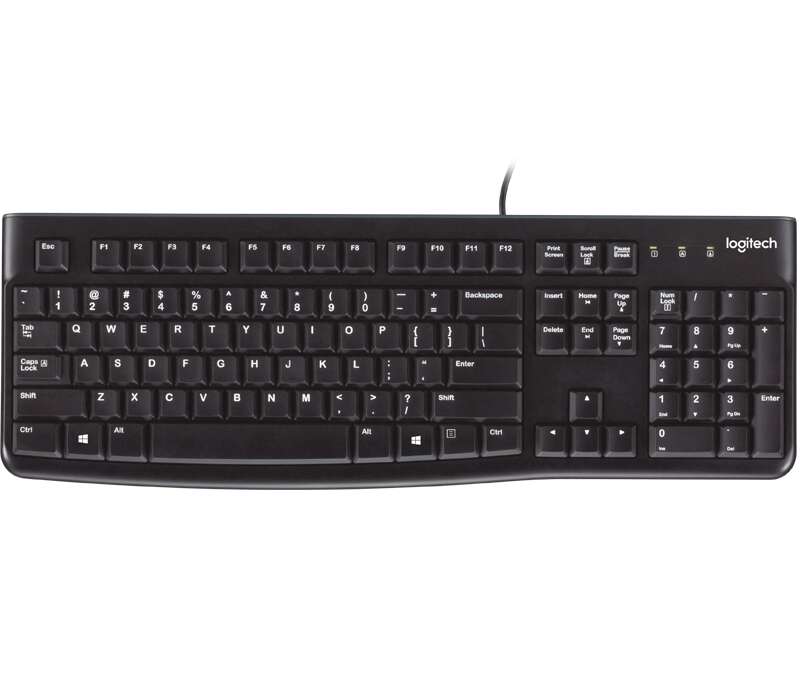 Logitech - Keyboard K120 for Business teclado USB QWERTY Español Negro