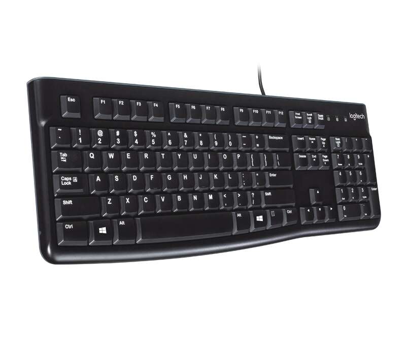 Logitech - Keyboard K120 for Business teclado USB QWERTY Español Negro