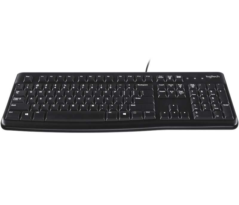 Logitech - Keyboard K120 for Business teclado USB QWERTY Español Negro