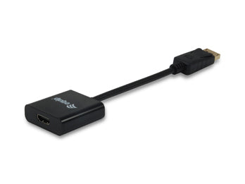 Equip - 133438 adaptador de cable de vídeo 0 2 m DisplayPort HDMI Negro