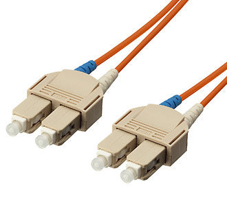 Equip - 253321 Cable de fibra óptica e InfiniBand 1 m SC Naranja