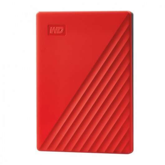 Western Digital - My Passport disco duro externo 2000 GB Rojo