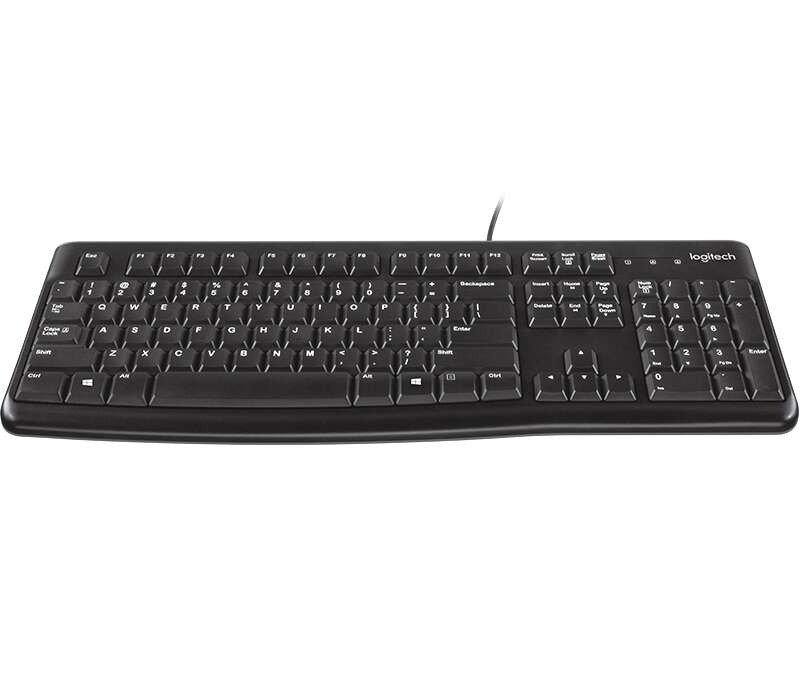 Logitech - Desktop MK120 teclado Ratón incluido USB QWERTY Español Negro