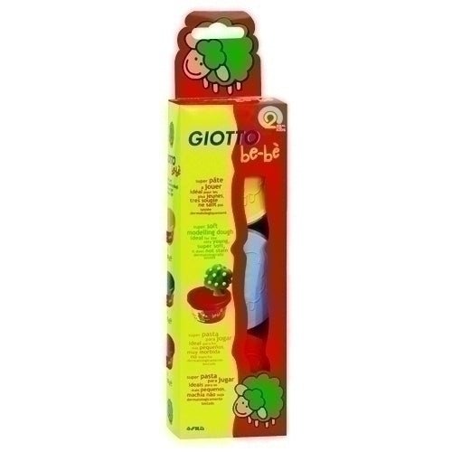 Giotto - PASTA GIOTTO BEBE 3 Uds. AZUL/AMARI/ROJO