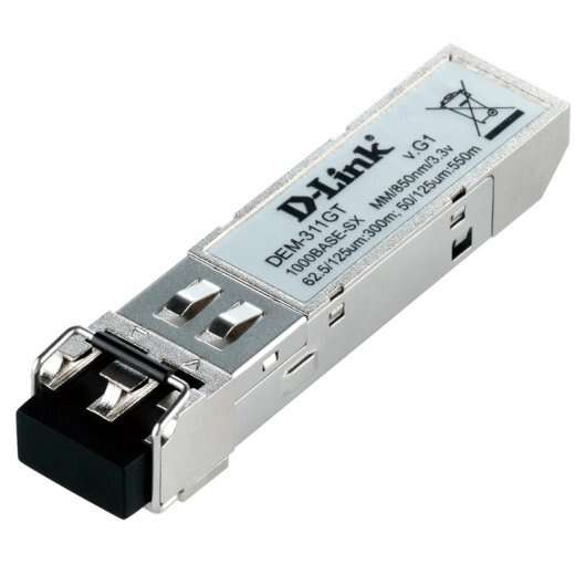 D-Link - DEM-311GT red modulo transceptor Fibra óptica 1000 Mbit/s SFP 850 nm