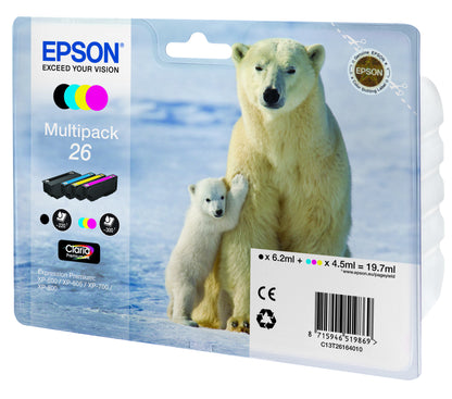 Epson Polar bear Multipack 26 4 colores