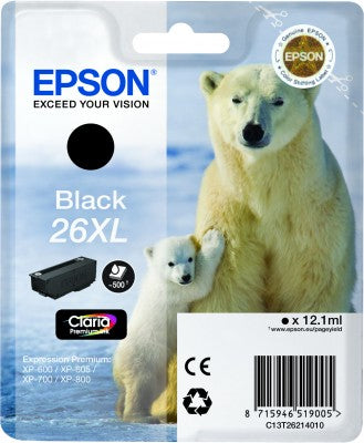 Epson - Cartucho 26XL negro