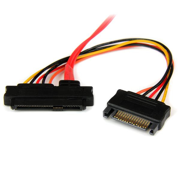 StarTech.com - Cable de 50cm SAS Serial Attached SCSI SFF 8087 a 4x SATA Datos y Corriente Alimentación - Rojo