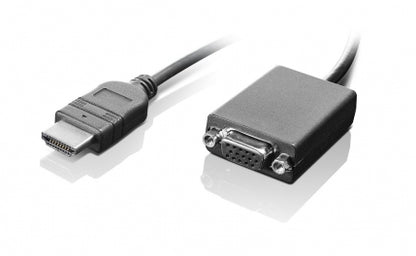 Lenovo - HDMI / VGA 0 2 m Negro