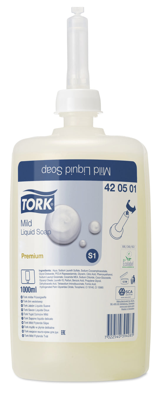 Tork - 420501 jabón 1000 ml Jabón líquido 1 pieza(s)