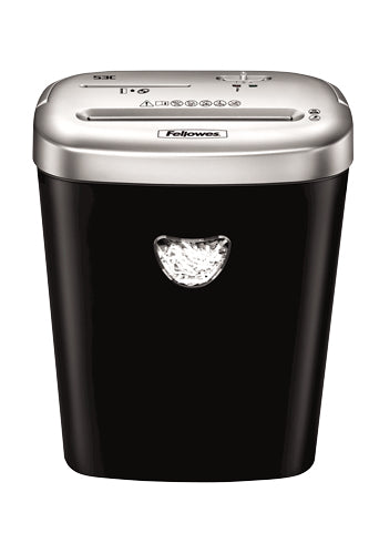 Fellowes - 53C triturador de papel Corte cruzado 22 cm Negro