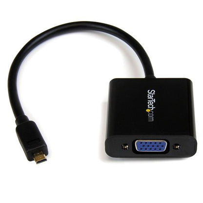 StarTech.com - Adaptador Conversor Micro HDMI a VGA para Smartphones / Ultrabooks / Tabletas - 1920x1080