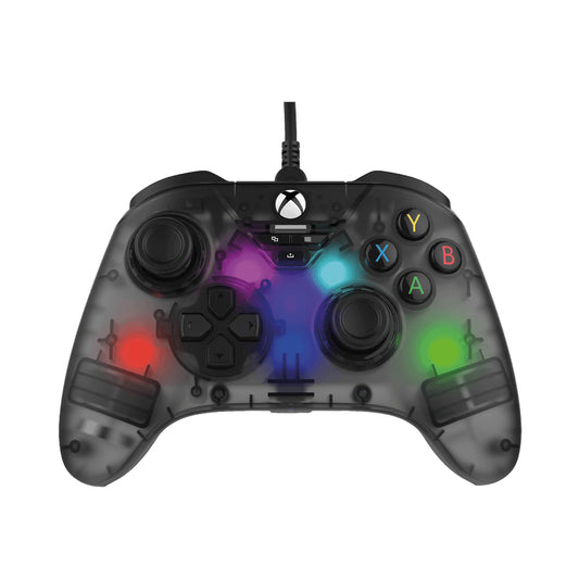 Snakebyte - GAMEPAD RGB X Gris USB Analógico Xbox