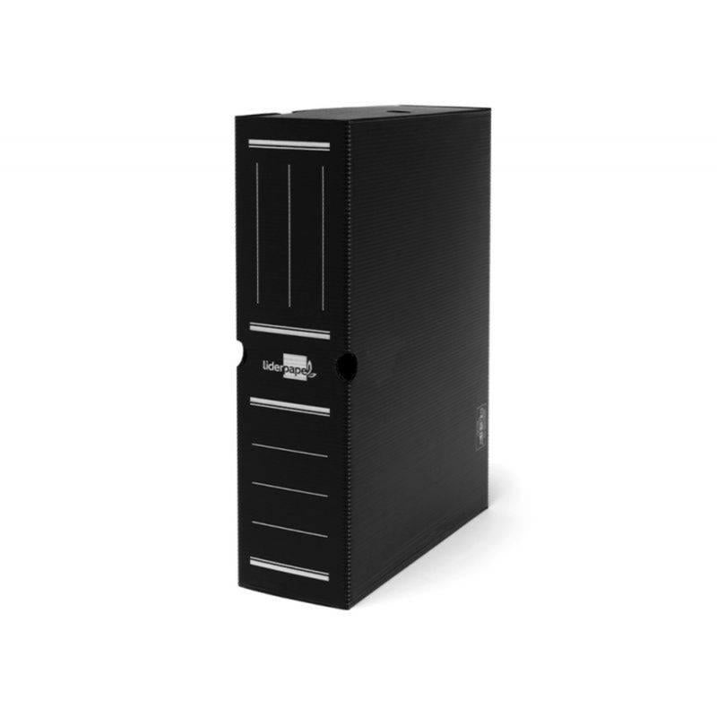 CARCHIVO - 6035C06 caja archivador Negro Polipropileno (PP)