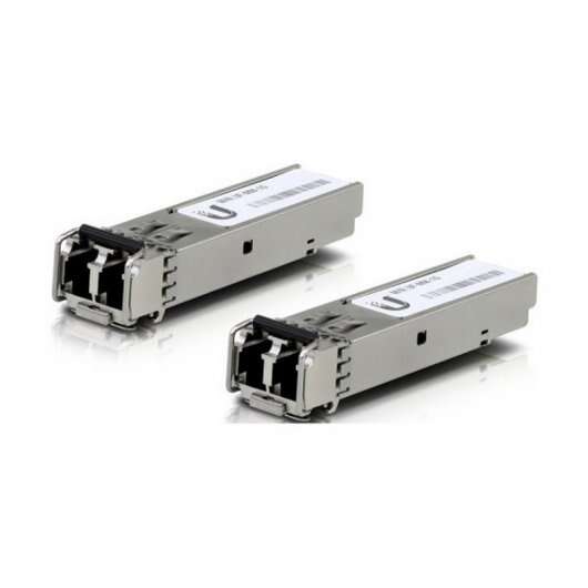 Ubiquiti U Fiber Pack 2 Unidades Modulo Transceptor de Fibra Optica 1250 Mbit/s SFP 850 nm Multimodo 1G 1 pieza(s)