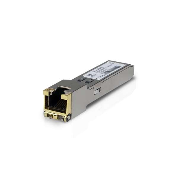 Ubiquiti Modulo Transceptor de Fibra Optica RJ45 Cobre 1000 Mbps 1 pieza(s)