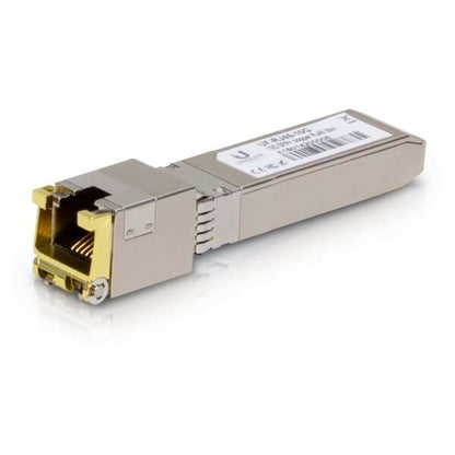 Ubiquiti Modulo Transceptor de Fibra Optica RJ45 Cobre 10000 Mbps 1 pieza(s)