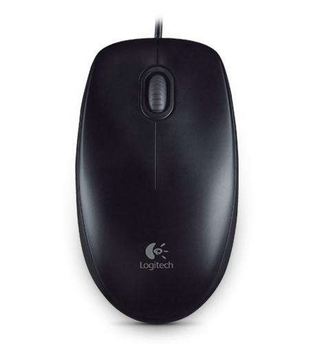 Logitech - B100 ratón Oficina Ambidextro USB tipo A Óptico 800 DPI