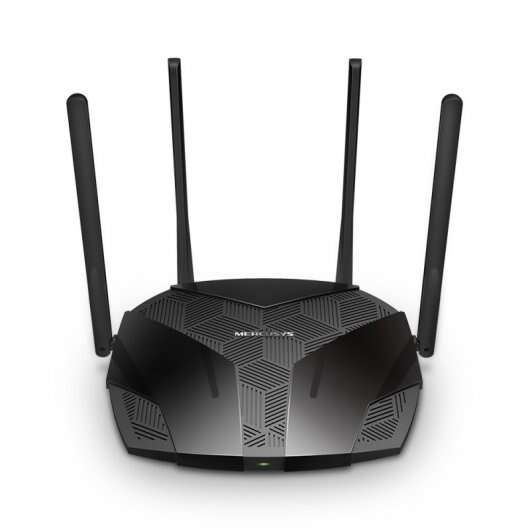 Mercusys Router Inalambrico WiFi 6 Doble Banda - 4 Puertos 10/100/1000Mbps - 4 Antenas 5dBi - OFDMA, MU-MIMO 1 pieza(s)