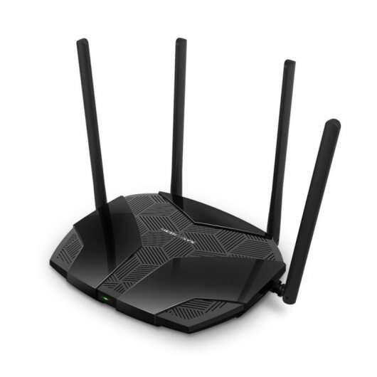 Mercusys Router Inalambrico WiFi 6 Doble Banda - 4 Puertos 10/100/1000Mbps - 4 Antenas 5dBi - OFDMA, MU-MIMO 1 pieza(s)