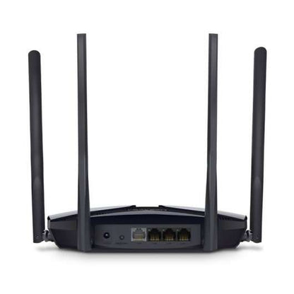 Mercusys Router Inalambrico WiFi 6 Doble Banda - 4 Puertos 10/100/1000Mbps - 4 Antenas 5dBi - OFDMA, MU-MIMO 1 pieza(s)