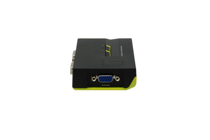 LevelOne - Switch KVM de 2 puertos USB con audio