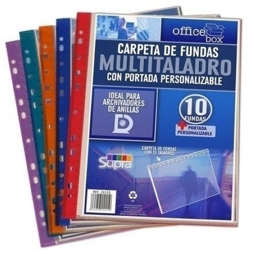 Office Box - TARIF.OFFICE BOX PP MULTITALADRO A4 10 F - Pack de 10 unidades